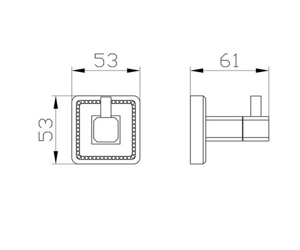 крючок WONZON & WOGHAND ROMA
